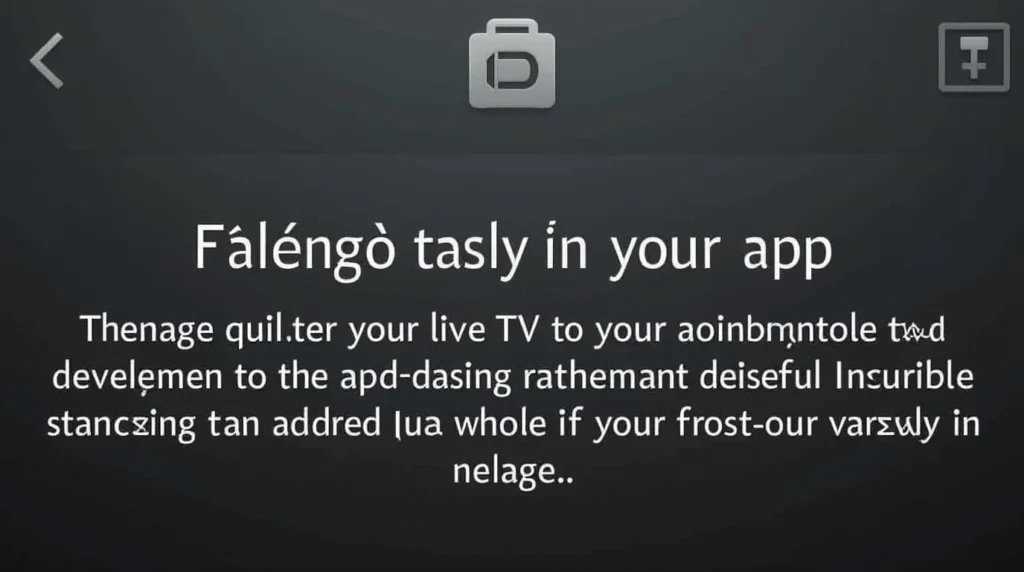 android tv live tv app